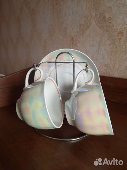 Чайная пара новая Дулево