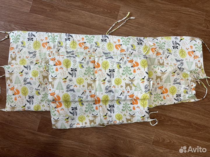 Бортики в детскую кроватку