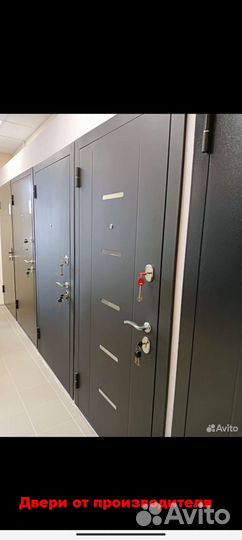 Дверь входная зеркало