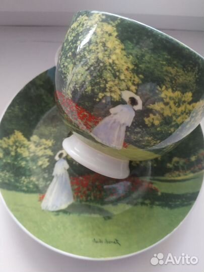 Чашка с блюдцем Butterfly