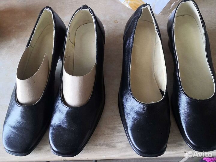 Туфли женские 37 размер новые кожа