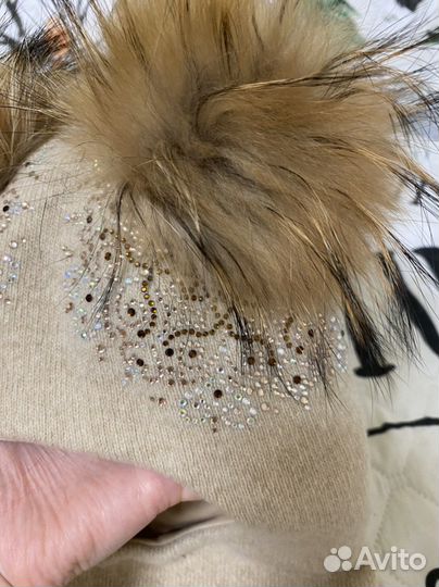 Шапка шлем для девочки