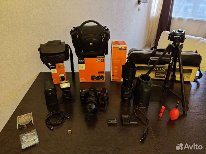 Sony a77 (Сони а77) + объектив Sony 16-50 f2.8