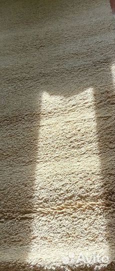 Ковер шерстяной длиный ворс