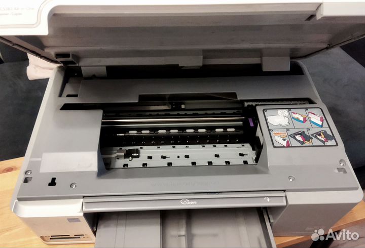 Принтер струйный HP photo smart C5380 мфу