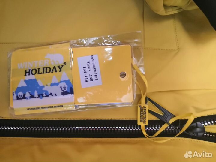 Куртка зимняя на девочку 140