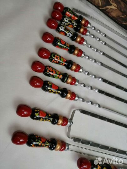 Набор шампуров в чехле