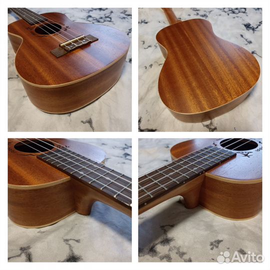 Укулеле концерт Flight DUC323 Mahogany