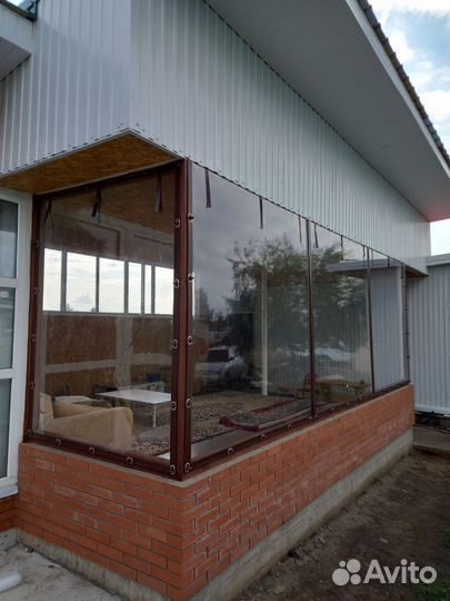 Мягкие окна для беседки