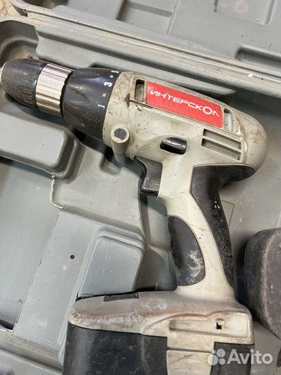 Шуруповерт интерскол