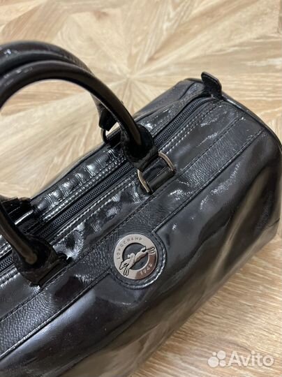 Сумка longchamp кожа