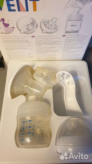 Молокоотсос ручной philips avent
