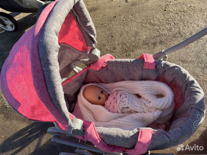 Коляска для кукол 45-50 см