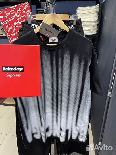 Футболка supreme balenciaga (коллаба 2024)