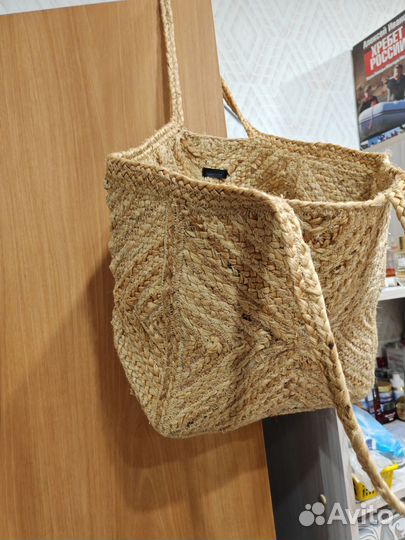 Сумка шопер Reserved плетёная из джута