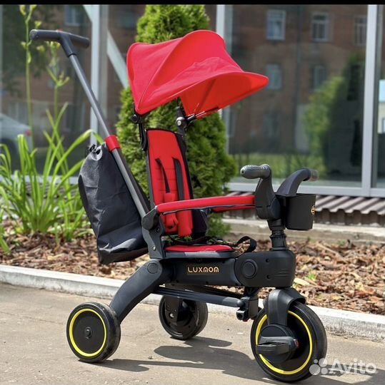 Детский трехколесный велосипед аналог Doona