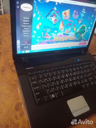 Ноутбук dell a860 рабочий