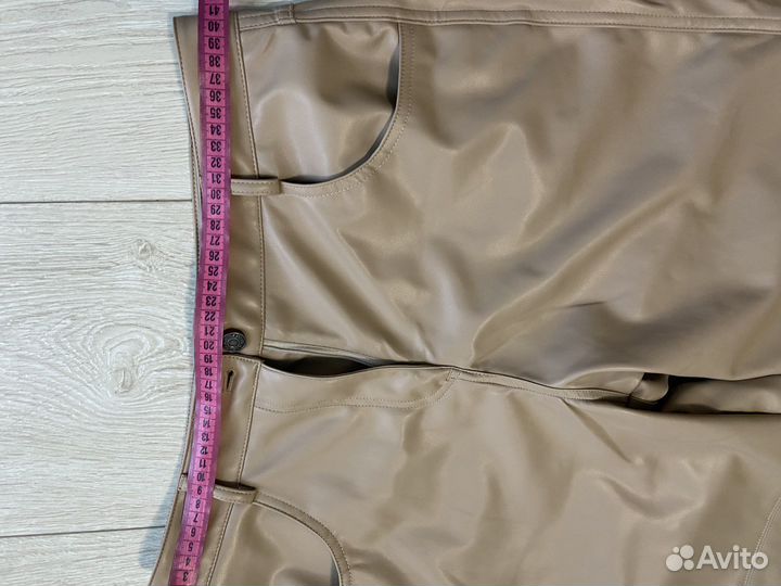 Брюки кожзам новые