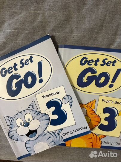 Учебник и тетрадь get set go 3