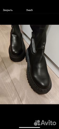 Сапоги ботфорты