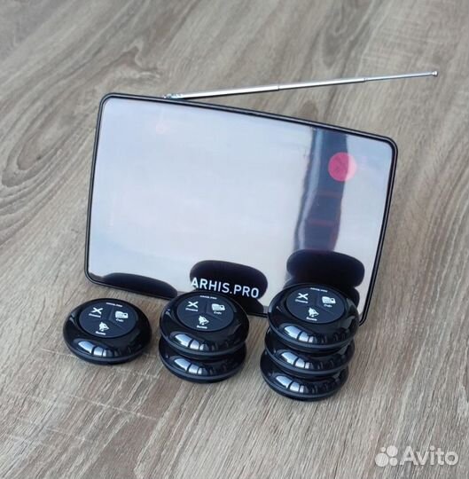 Табло и кнопка вызова персонала для кафе