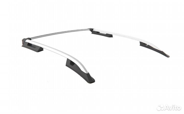 Рейлинги для Toyota Hilux с 2015- серебристые