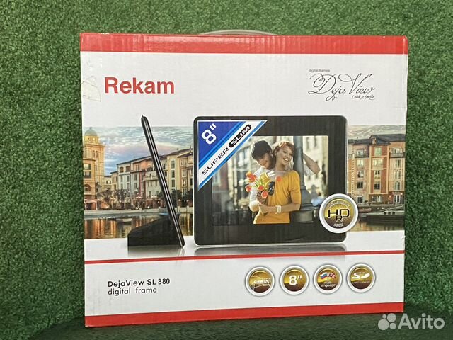 Цифровая рамка Rekam SL880 DejaView, 8.0 дюймов