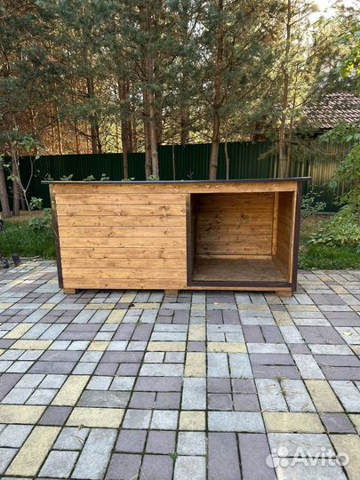 Будка для собаки утепленная