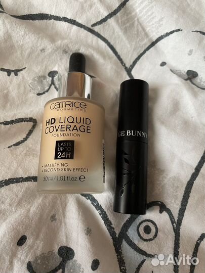 Тональный крем catrice и помада rouge bunny rouge