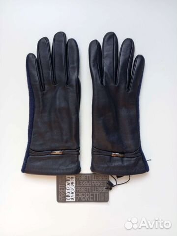 Перчатки женские кожаные новые р-р 7 Fabretti