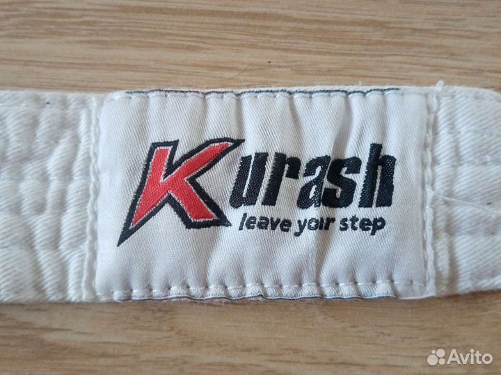 Белый пояс для карате