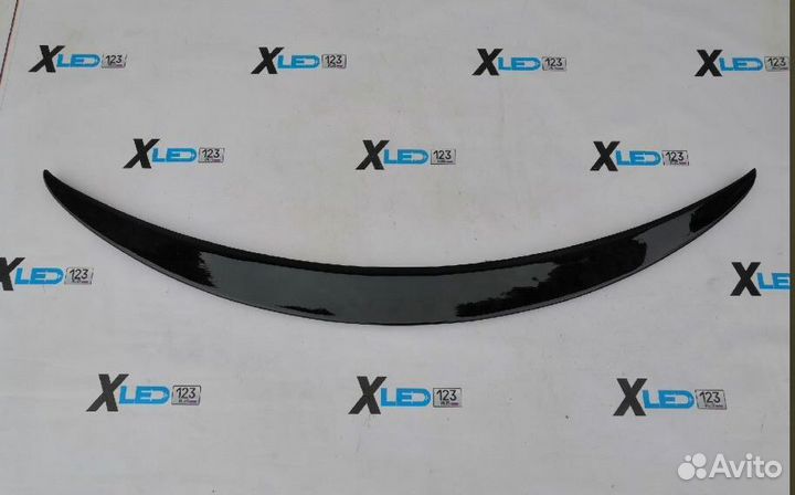 Спойлер Mercedes W205 C205 AMG черный глянец