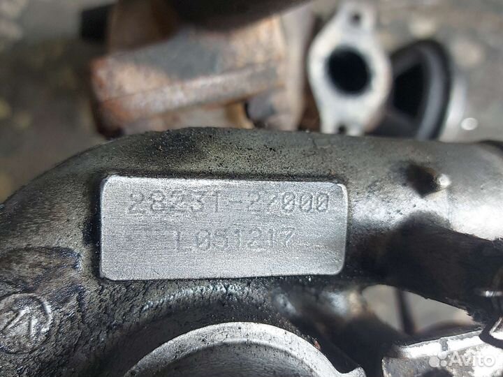 Турбина с коллектором Hyundai santa fe 2.0 112