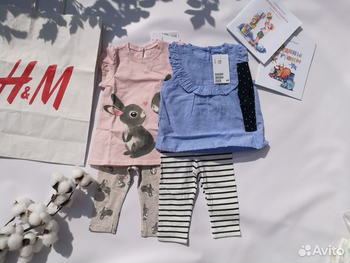 Детские вещи hm новые 68 для девочки