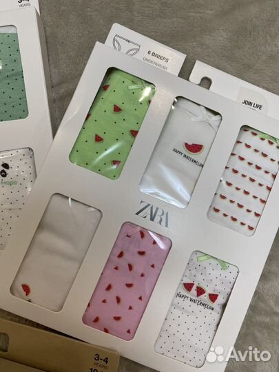 Трусики Zara для девочки 3-4 года (104)