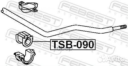 Втулка 48815-32090* febest TSB-090 D26 TOY camry