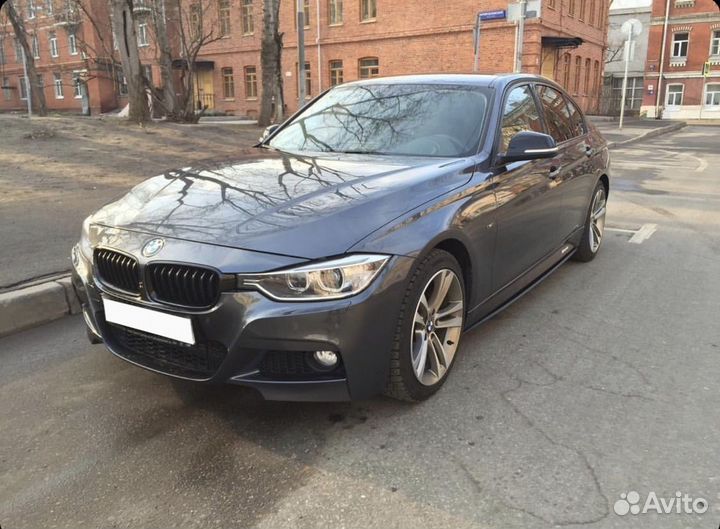 BMW 3 F30\F31 передний бампер Мтех М пакет