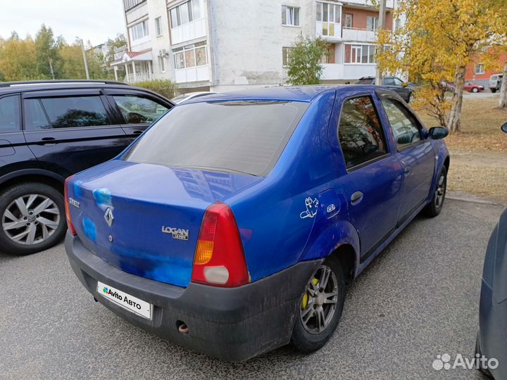 Renault Logan 1.6 МТ, 2005, 282 000 км