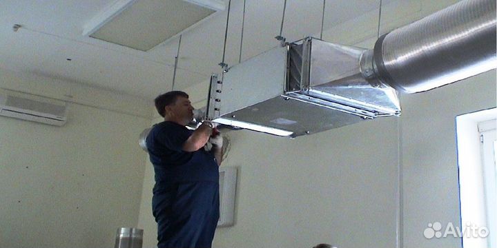 Монтаж и демонтаж систем вентиляции