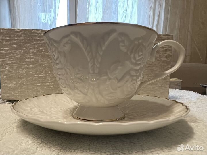 Чайный набор 220мл фарфор