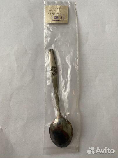 Чайные ложки СССР серебро 565 пробы