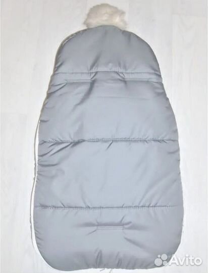 Конверт дутик на выписку зимний