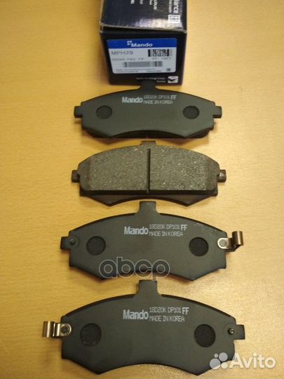 Колодки тормозные, передние MPH29 Mando