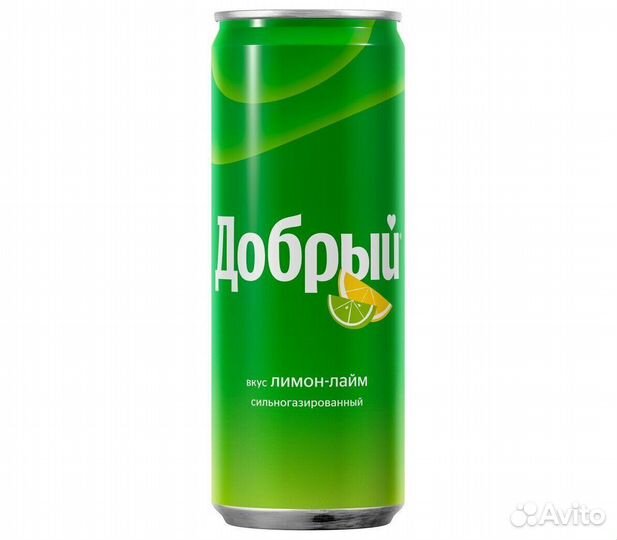 Добрый Лимон-Лайм (Sprite) Ж/Б 0,33л Coca-Cola