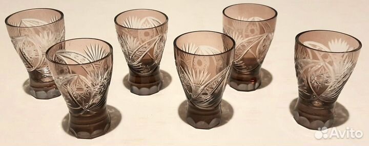 Стопки хрустальные СССР