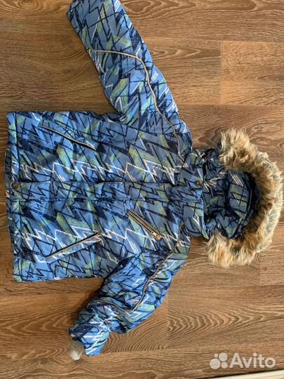 Зимний костюм на мальчика рост 104