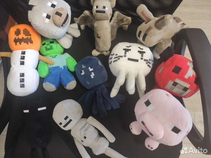 Мягкие игрушки майнкрафт
