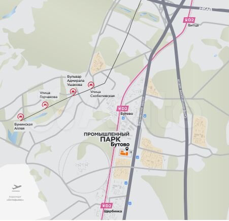 Промышленный парк в Южном Бутово