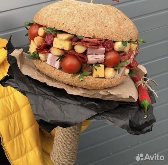 Съедобный мужской букет 