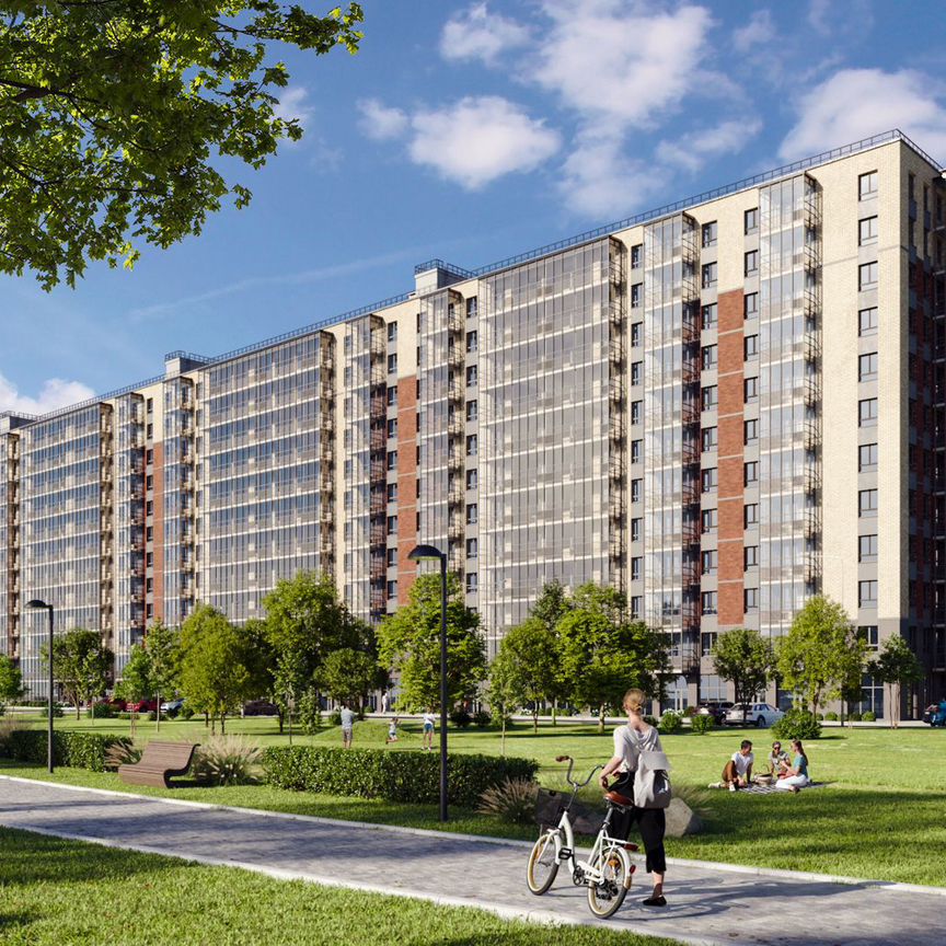 1-к. квартира, 37,9 м², 9/12 эт.